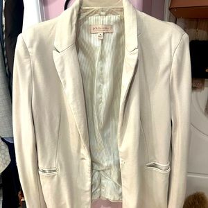 Cream blazer